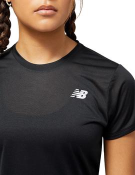 Camiseta New Balance  Accelerate Mujer Negro