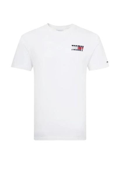 Camiseta Tommy Essential Corp Hombre Blanco