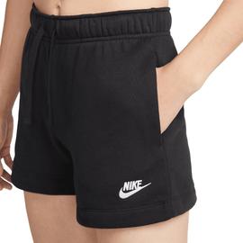  Pantalón Corto Nike Sportswear Club Fleece Mujer Negro