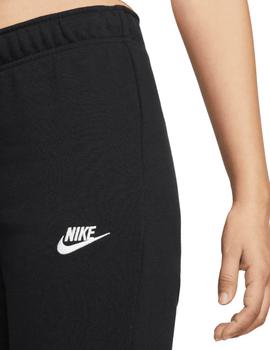  Pantalón Largo Nike Sportswear Club Fleece Mujer Negro