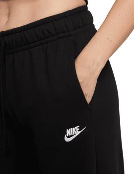 Pantalón Nike Sportswear Club Fleece Mujer Negro