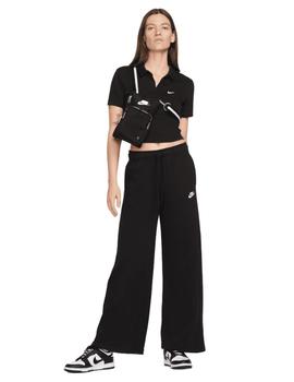 Pantalón Nike Sportswear Club Fleece Mujer Negro