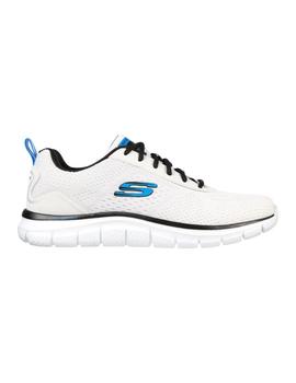 Zapatillas Skechers Track-Ripkent Hombre Blanco