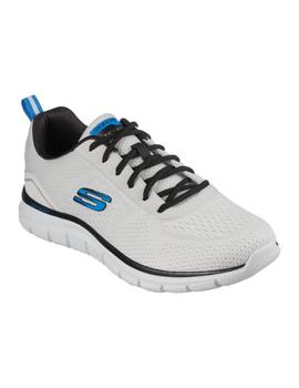 Zapatillas Skechers Track-Ripkent Hombre Blanco