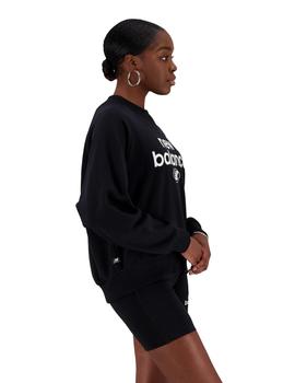 Sudadera New Balance Essentials Mujer Negro