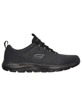 Zapatillas Skechers Summits Louvin Hombre Negro