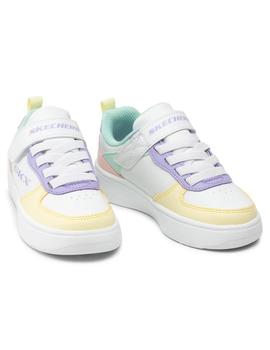 Zapatillas Skechers Sport court 92 Junior Blanco