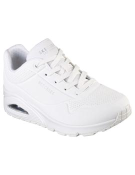 Zapatillas Skechers Uno Stand On Air Mujer Blanco