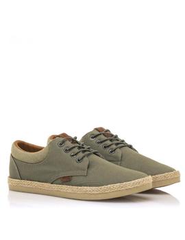 Alpargatas Mustang Canvas  3 Hombre Kaki