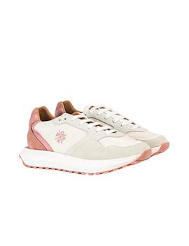 Zapatillas Popa Maguey Serraje Mujer Rosa