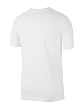 Camiseta Nike Dri Fit Hombre Blanco