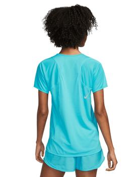 Camiseta Nike Dri Fit Race Mujer Azul