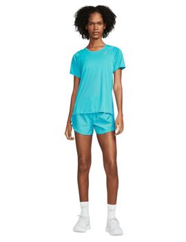 Camiseta Nike Dri Fit Race Mujer Azul