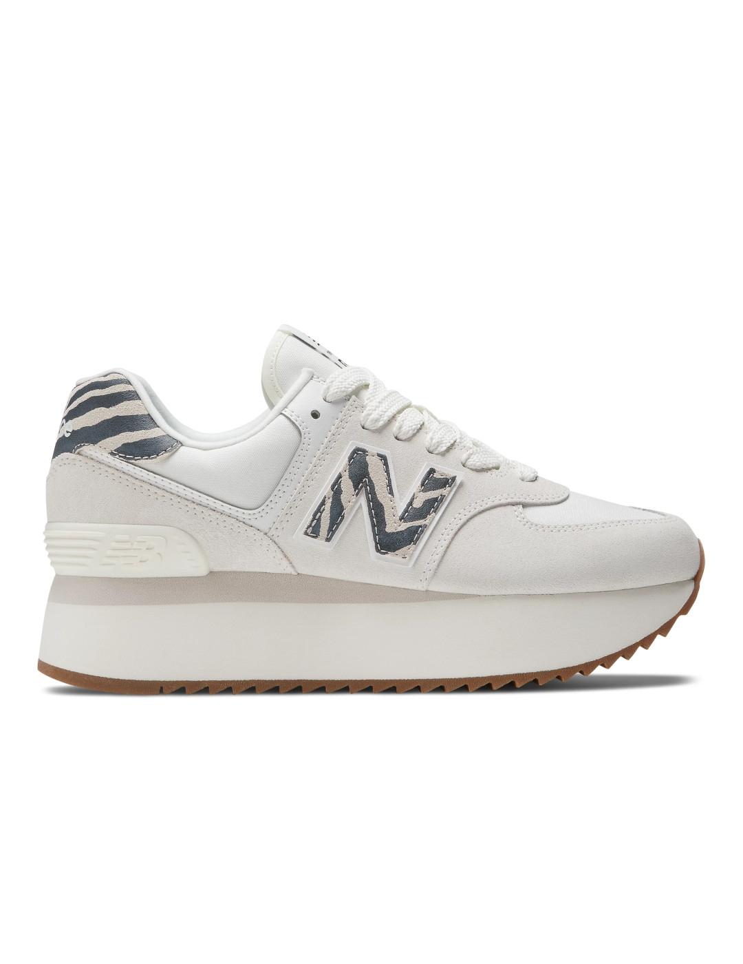 Comprar zapatillas NEW BALANCE 574 blancas mujer