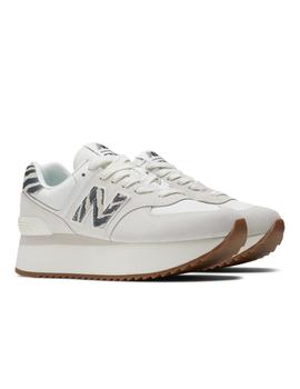 Zapatillas New Balance 574 Mujer Blanco