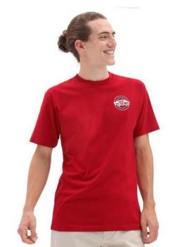 Camiseta Vans  Otw Og 66-B Hombre Rojo