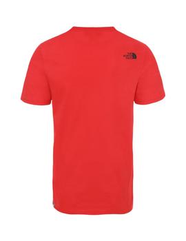 Camiseta The North Face Easy Hombre Rojo