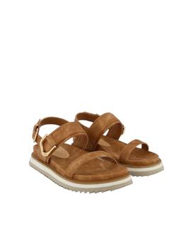 Sandalia Mustanf Wonder Mujer Marrón