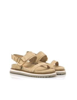 Sandalias Mustang Wonder Mujer Beige