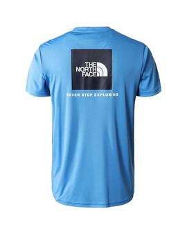 Camiseta The North Face Redbox Hombre Azul