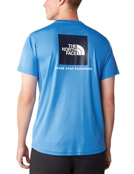 Camiseta The North Face Redbox Hombre Azul