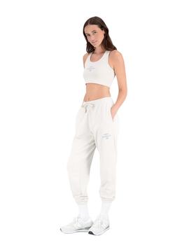 Pantalónn New Balance Essentials Reimagined Mujer Beige