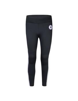 Mallas Cnvg Blocked High Rise Mujer Negro