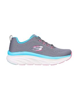 Zapatillas SKechers D'Lux Walker Mujer Gris