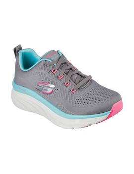 Zapatillas SKechers D'Lux Walker Mujer Gris