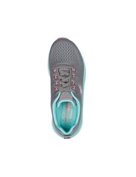 Zapatillas SKechers D'Lux Walker Mujer Gris