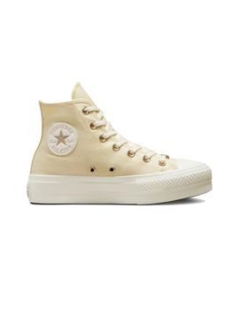 Zapatilla Converse Chuck Taylor All Star Lift Mujer Amarillo