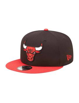 Gorra New Era Chicago Bulls Team Patch Unisex Negro