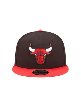 Gorra New Era Chicago Bulls Team Patch Unisex Negro