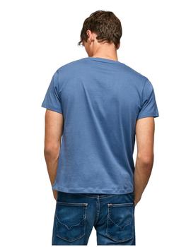 Camiseta Pepe Jeans Rafa Hombre Azul