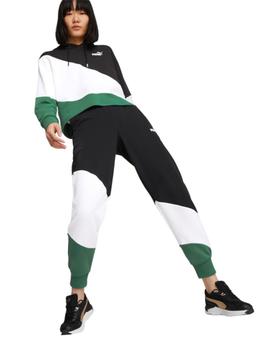 Sudadera Puma Power Cat Mujer Multicolor