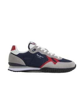 Zapatillas Pepe Jeans Holland Divided Hombre Azul