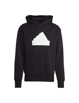 Sudadera Capucha Adidas Future Icons Hombre Negro