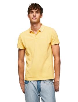 Polo Pepe Jeans Oliver Hombre Amarillo