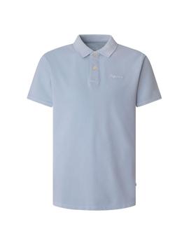 Polo Pepe Jeans Oliver Hombre Celeste