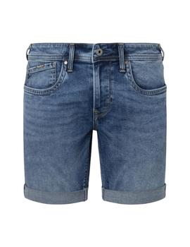 Pantalón Corto Pepe Jeans Hatch Hombre Azul