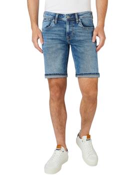 Pantalón Corto Pepe Jeans Hatch Hombre Azul