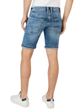 Pantalón Corto Pepe Jeans Hatch Hombre Azul