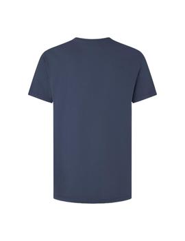 Camiseta Pepe Jeans Rahmon Hombre Azul