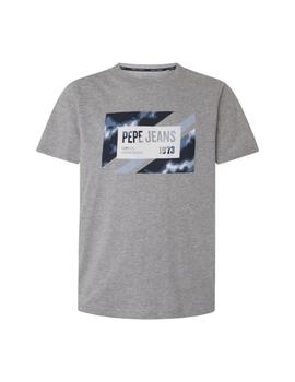 Camiseta Pepe Jeans Rederick Hombre Gris