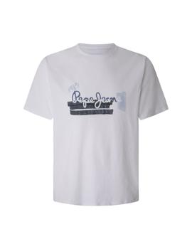 Camiseta Pepe Jeans Rafa Hombre Blanco