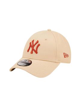 Gorra New Era New York Yankees League Unisex Beige