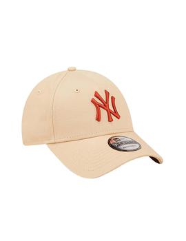 Gorra New Era New York Yankees League Unisex Beige