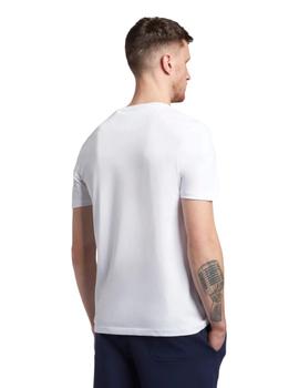 Camiseta Lyle y Scott Plain Hombre Blanco