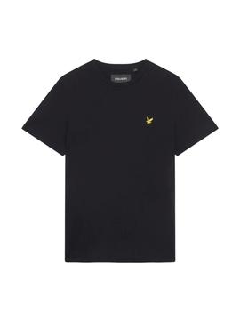 Camiseta Lyle y Scott Plain Hombre Negro