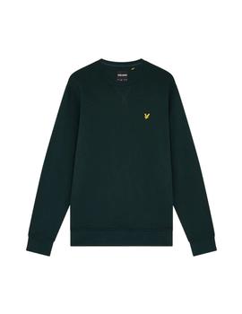 Sudadera Lyle y Scott Crew Neck Hombre Verde